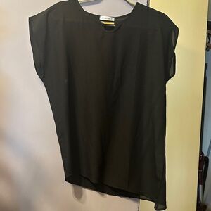 Simplicity Women's Elegant Black Blouse